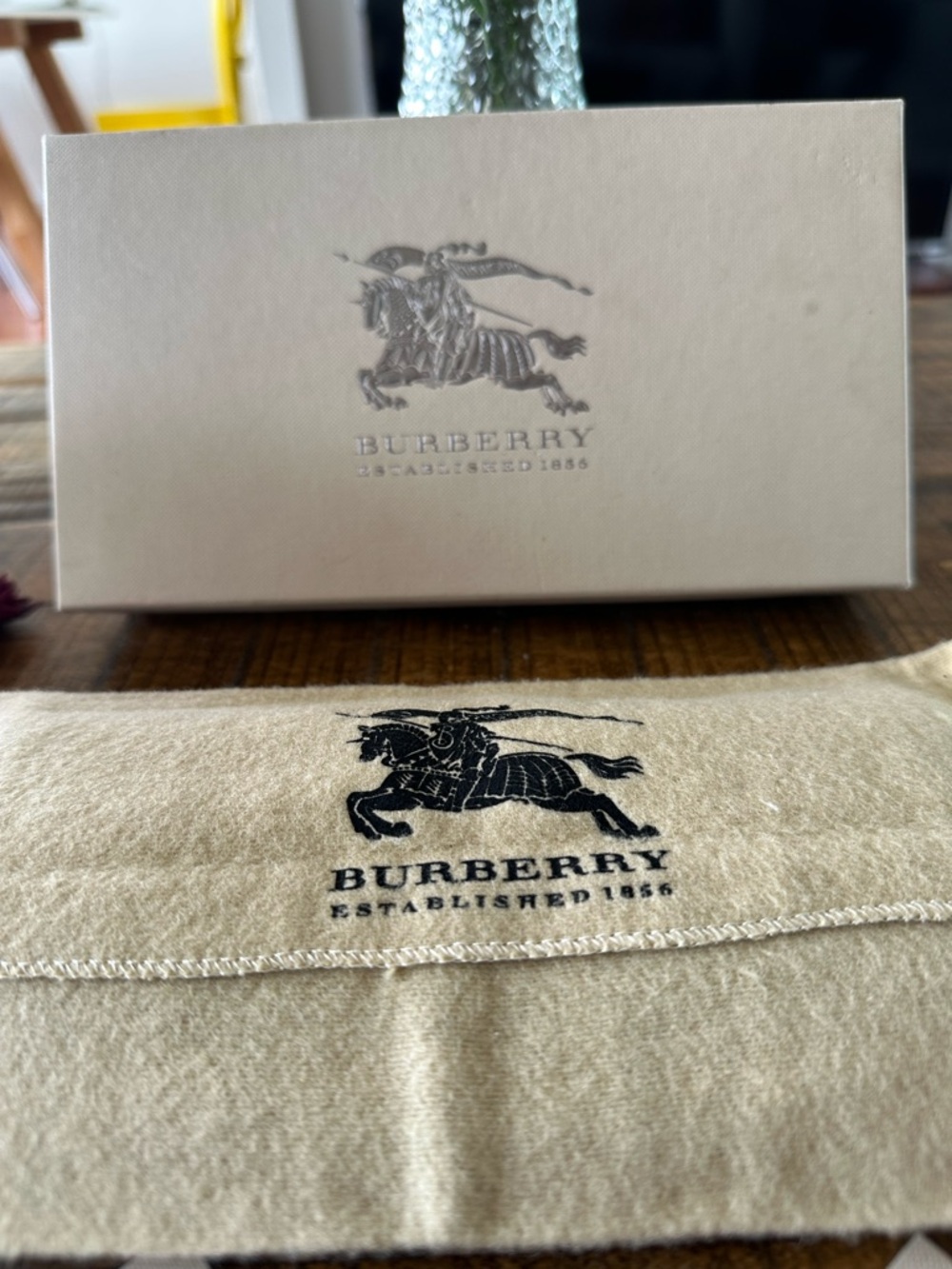 Burberry Brown Leather Wallet with Gold Hardware - Picture 9 of 11
